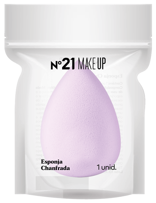 Esponja Chanfrada de Maquiagem N21 - 1 Unidade