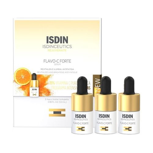 Sérum Facial Vitamina C Isdinceutics Flavo-C Forte 5,3ml 3 Unidades