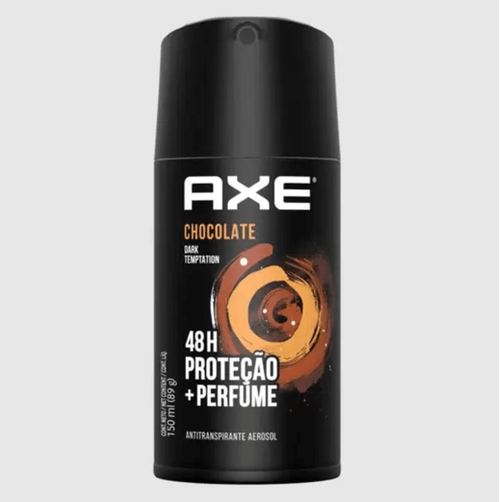 Antitranspirante Aerossol Chocolate Axe 150ml Spray