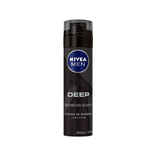 Espuma de Barbear NIVEA Men Deep 200ml