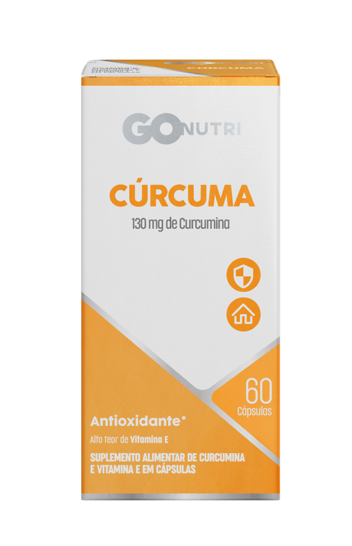 Suplemento Alimentar GOnutri Cúrcuma - 60 Cápsulas