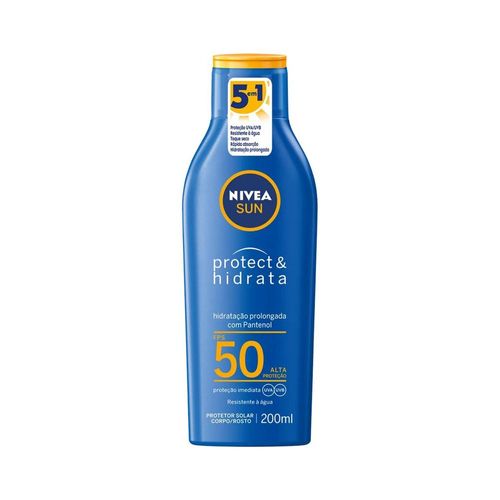 Protetor Solar Nivea Sun Protect & Hidrata - FPS50 - 200ml