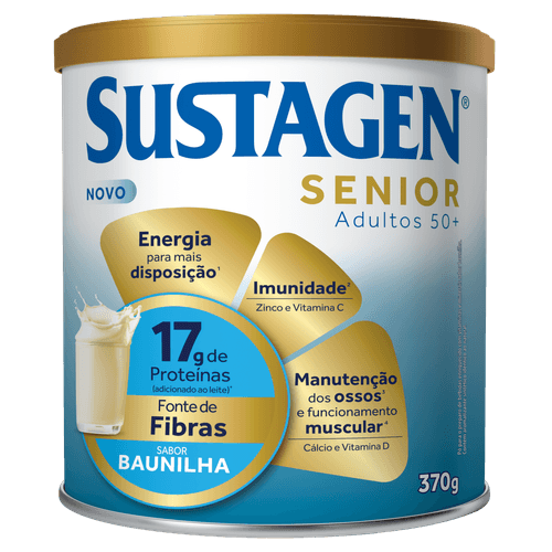 Sustagen Senior 50+ Baunilha - 370g