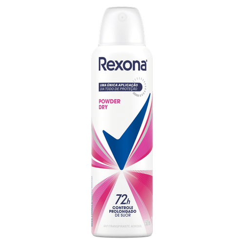 Antitranspirante Aerossol Powder Dry Rexona 150ml Spray