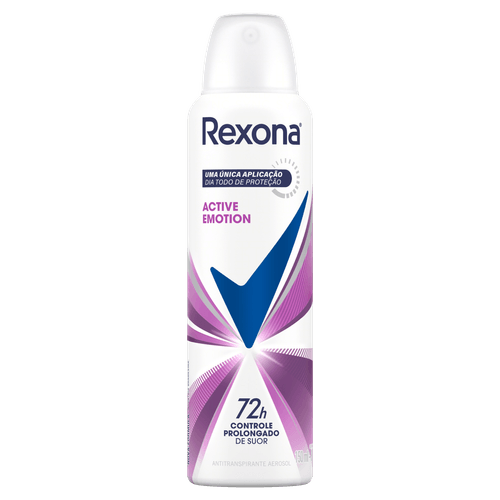 Desodorante Antitranspirante Aerosol Rexona Active Emotion - 150ml