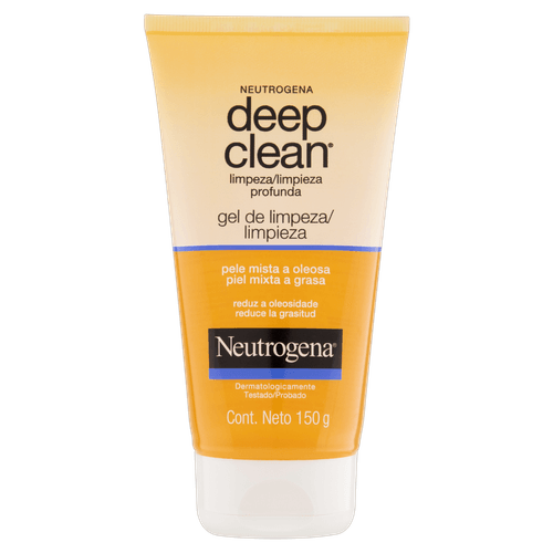 Gel Limpeza Profunda Neutrogena Deep Clean Bisnaga 150g