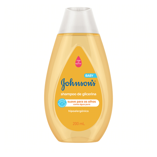Shampoo Infantil Glicerina 200 ml Johnson's Baby