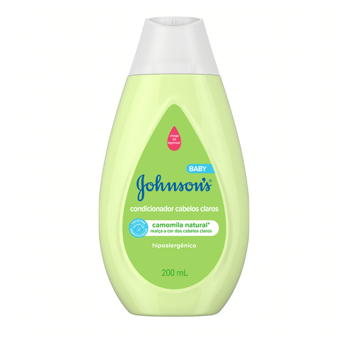 Condicionador Camomila Natural Johnson's Baby Frasco 200ml