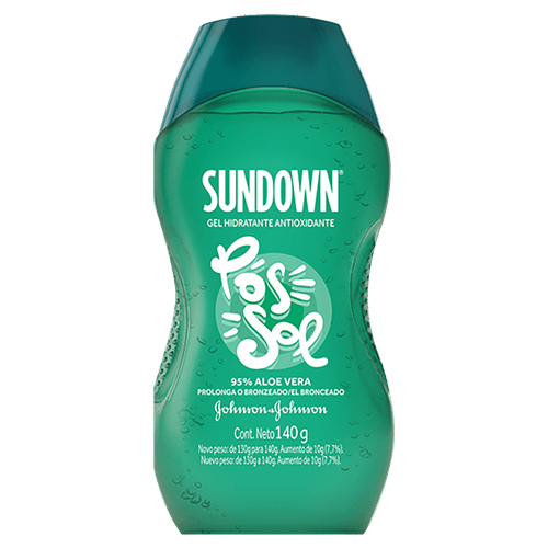 Pós-Sol Gel Sundown Frasco 140g