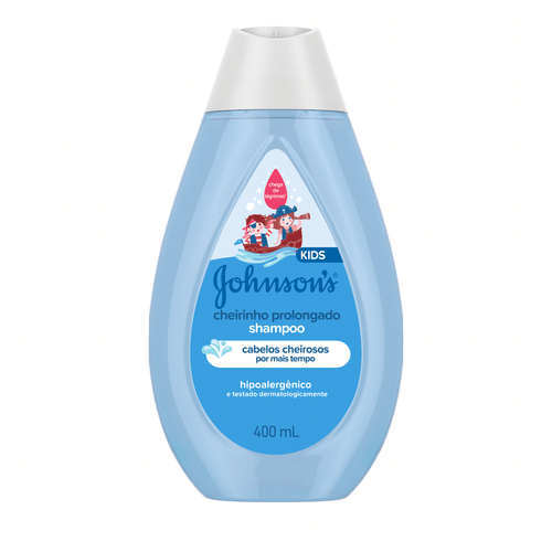 Shampoo Johnson's Kids Cheirinho Prolongado Frasco 400ml