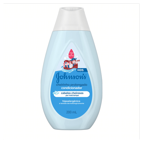 Condicionador Johnson's Kids Cheirinho Prolongado Frasco 200ml