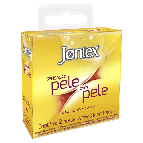 Preserv Jontex Sensitive Pele Com Pele C/2 - Jontex