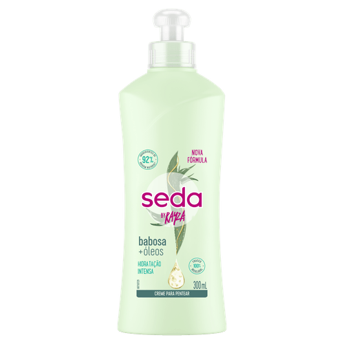 Creme para Pentear Seda Babosa e Óleos by Rayza Frasco 300ml