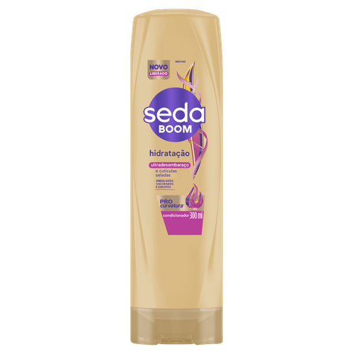 Condicionador Seda Boom Hidratação Ultradesembaraço Frasco 300ml