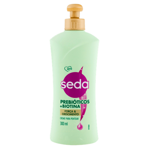 Creme para Pentear Seda Prebióticos + Biotina  -300ml