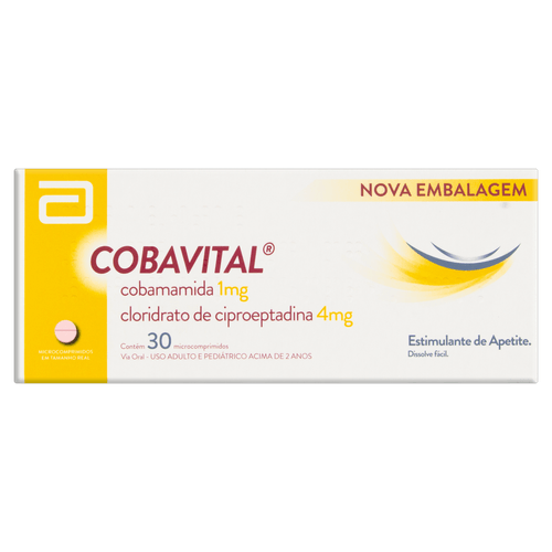 Cobavital Abbott Caixa 30 Microcomprimidos