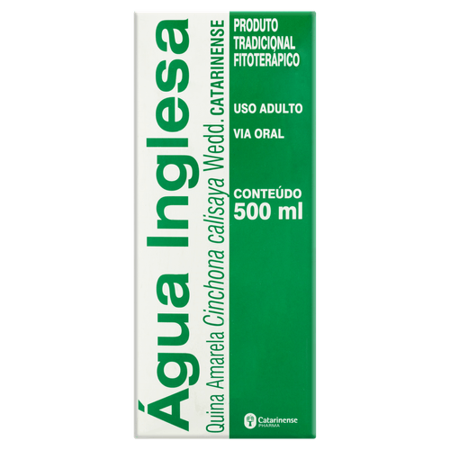 Água Inglesa 0,04ml Catarinense Pharma Caixa 500ml Solução Oral