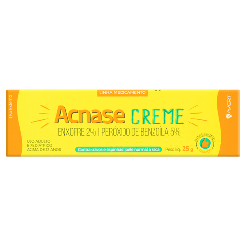 Acnase Creme Avert Caixa 25g