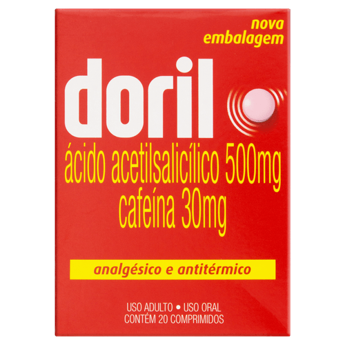 Doril Cosmed Caixa 20 Comprimidos