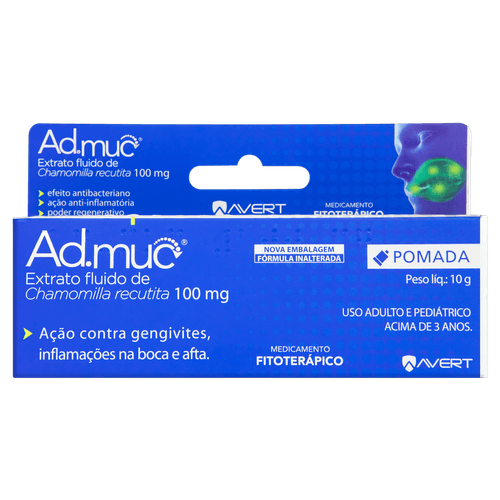 Ad-Muc 100mg Avert Caixa 10g
