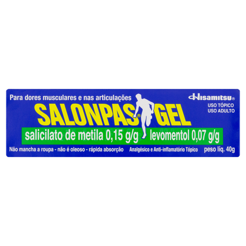 Salonpas Hisamitsu Caixa 40g Gel