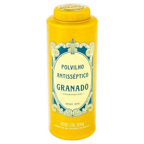 Polvilho Antisséptico Granado Frasco 200g