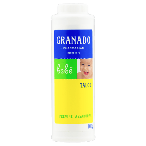 Talco Infantil Granado Bebê 100g Frasco