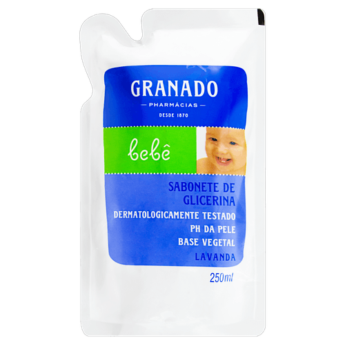 Ref Sabonete Líquido Granado Bebê Lavanda 250Ml - Granado
