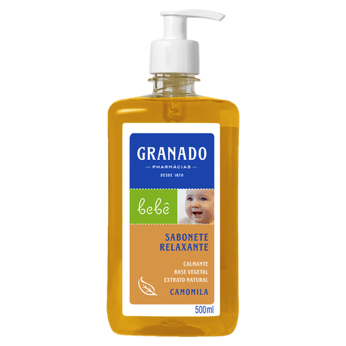SABONETE LÍQUIDO BEBÊ CAMOMILA 500ML