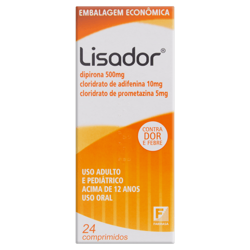 Lisador  24 Comprimidos