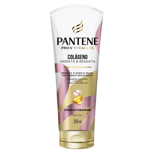 Condicionador Pantene Colágeno Hidrata e Regasta 150ml