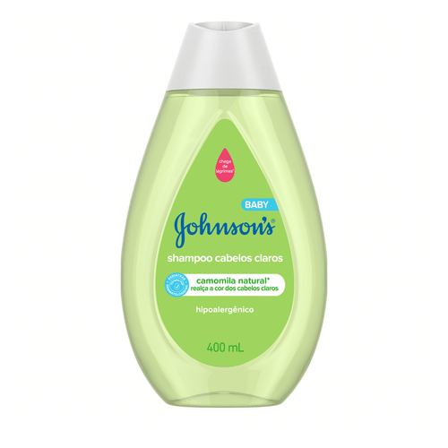 Shampoo Camomila Natural Johnson's Baby Frasco 400ml