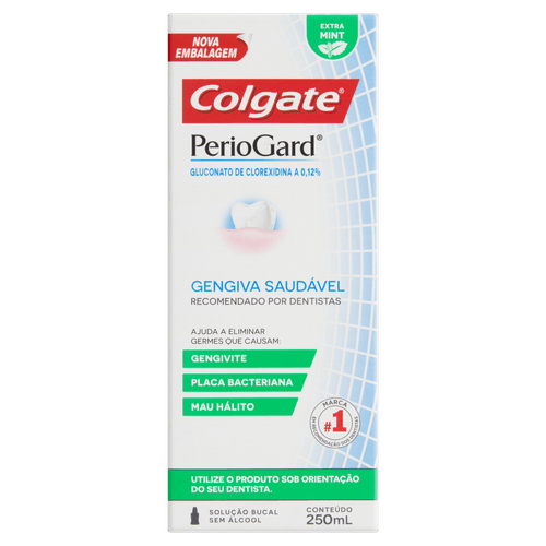 ENXAGUANTE BUCAL COLGATE PERIOGARD EXTRA MINT 250ML