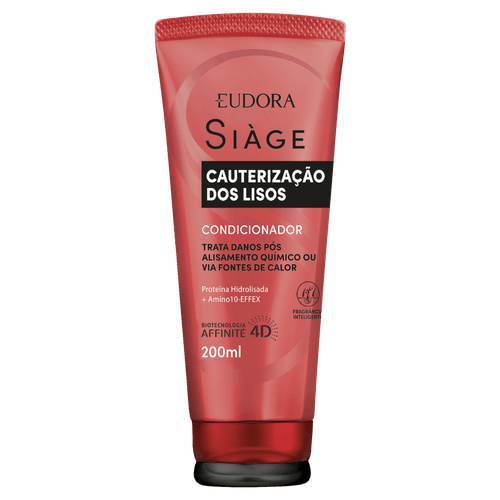 Condicionador Eudora Siàge Cauterização dos Lisos - 200ml