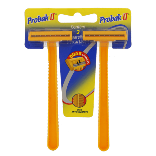 Aparelho Barbear Probak Ii Com 02Un - Gillette Prestob Probak