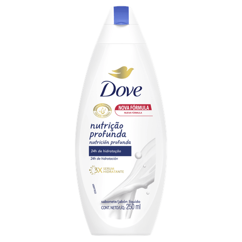 Sabonete Líquido Dove Nutricao profunda 250ml