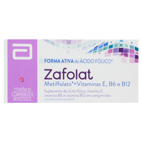 Zafolat 30 Comprimidos Revestidos