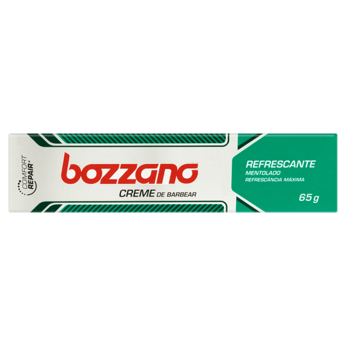 Creme Barbear Mentolado Bozzano 65G - Bozzano