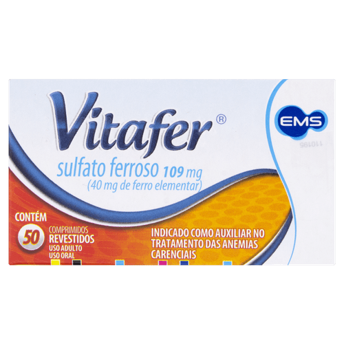 Vitafer 50 Comprimidos Revestidos