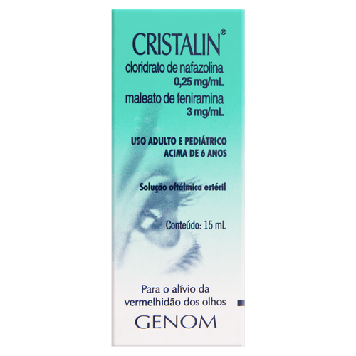 Cristalin 0,025+0,03% Sol Oft 15Ml