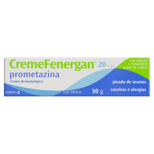 Fenergan 20mg Creme Dermatológico 30g