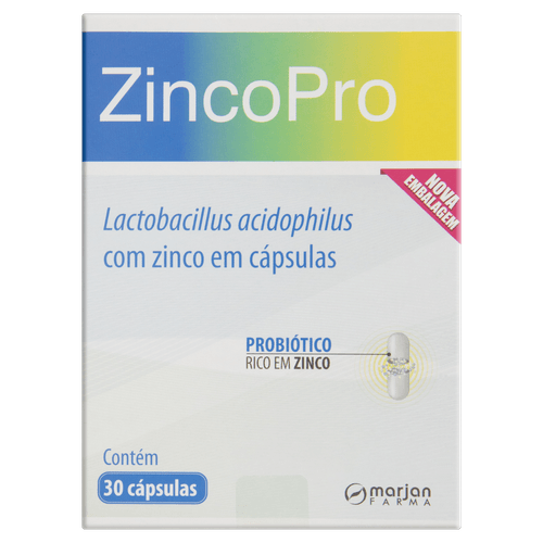 Zincopro 30 Cápsulas