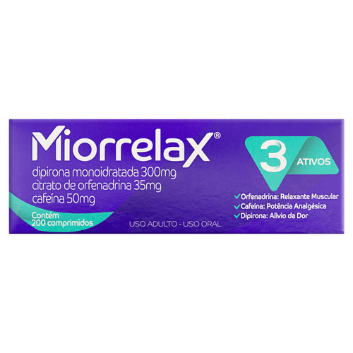 Miorrelax 10 Comprimidos