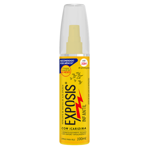 Repelente Infantil para Insetos Exposis - Spray - 100ml