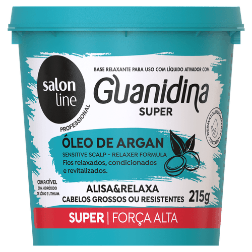 Guani Salon Line Óleo Argan Sup 218G - Salon Line Guanidina