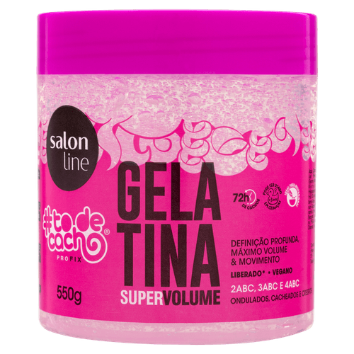 Gelatina Salon Line Mix Todecacho 550G - Salon Line To De Cacho