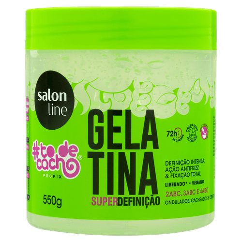 Gelatina #todecachos Salon Line Não Sai da Minha Cabeça – 550g