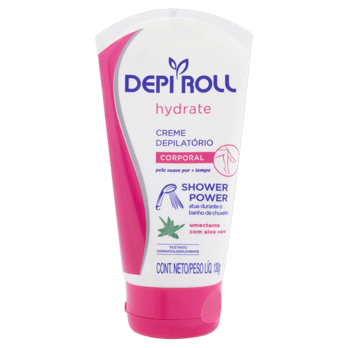 Creme Depilatório Corporal Hydrate 130g Depi Roll
