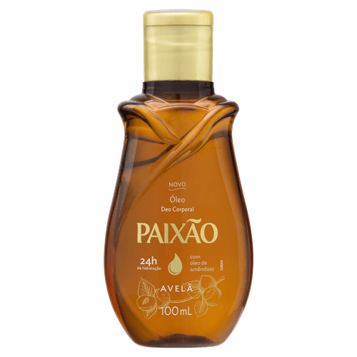 Óleo Paixao Amêndoas Avelã 100Ml - Paixao