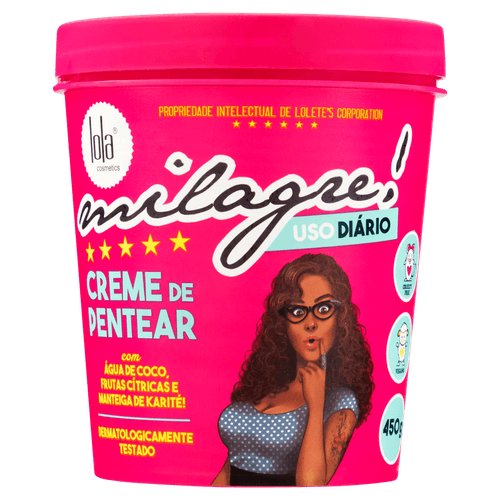 Creme para Pentear Lola Milagre! - 450g